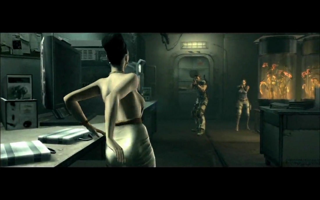 a video on how to get sheva naked in resident evil 5 ps3